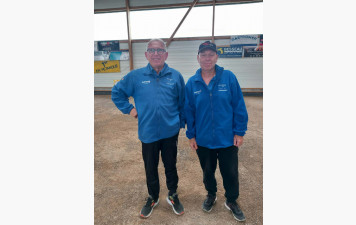 Résultat Championnat doublettes vétéran
